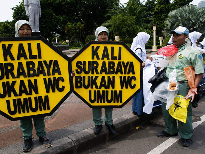 Water Resources Management in Surabaya river basin