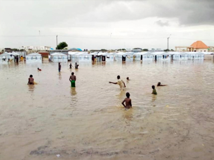 Mitigating floods in displacement camps in Northern Nigeria